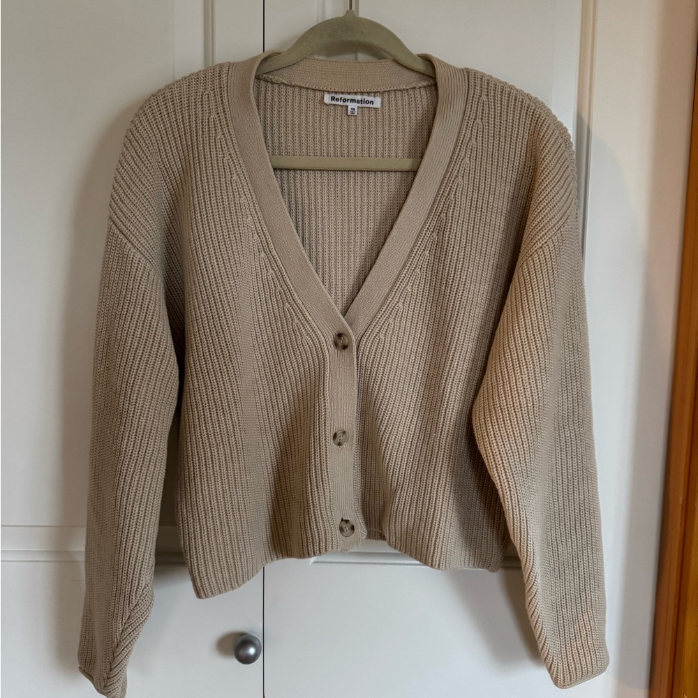 Reformation Cardigan XS